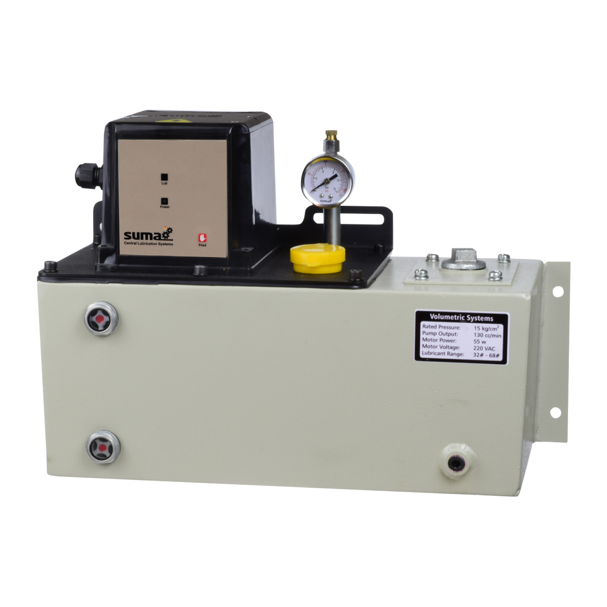 یونیت روغن کاری 8 لیتری بدون تایمر 8بار